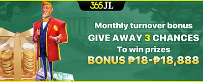 Monthly Turnover Jackpot promotion